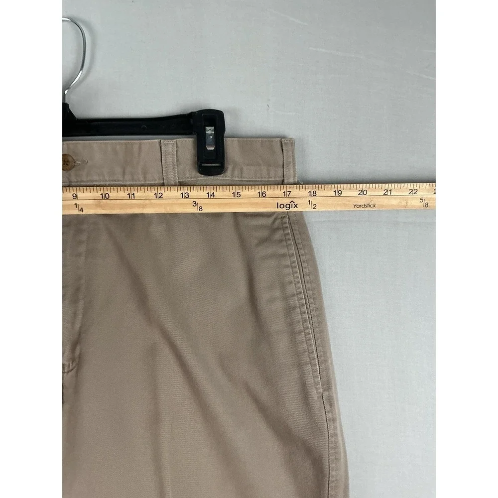 Levis Classic Farah Khaki Pants Mens 36x32 Beige Straight Leg Y2K